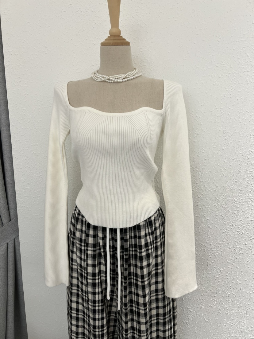 DENISE韓國直郵㊣女裝新款人氣推薦25秋冬時尚針織衫不含項鏈DENISE針織衫