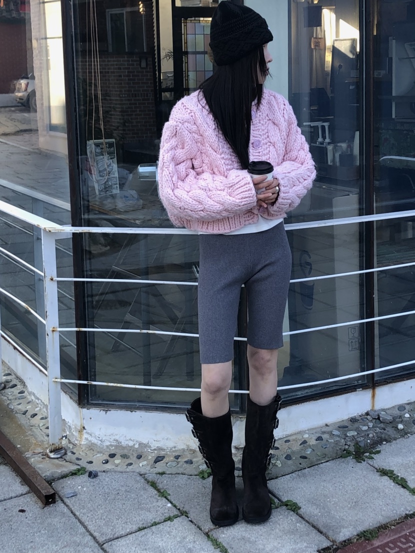 RIDGE-P韓國直郵㊣女士新款推薦休閑熱賣25秋冬人氣職業毛衣RIDGE-P毛衣