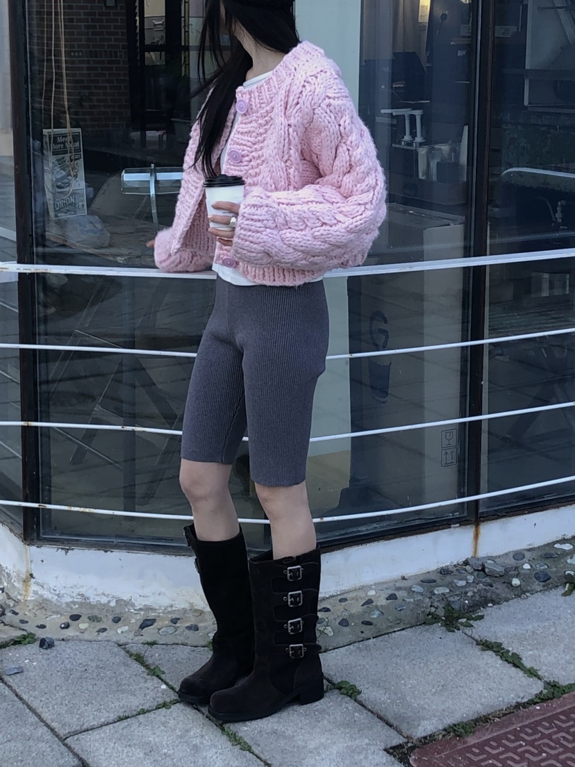 RIDGE-P韓國直郵㊣女士新款推薦休閑熱賣25秋冬人氣職業毛衣RIDGE-P毛衣