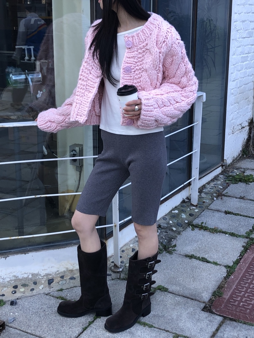 RIDGE-P韓國直郵㊣女士新款推薦休閑熱賣25秋冬人氣職業毛衣RIDGE-P毛衣