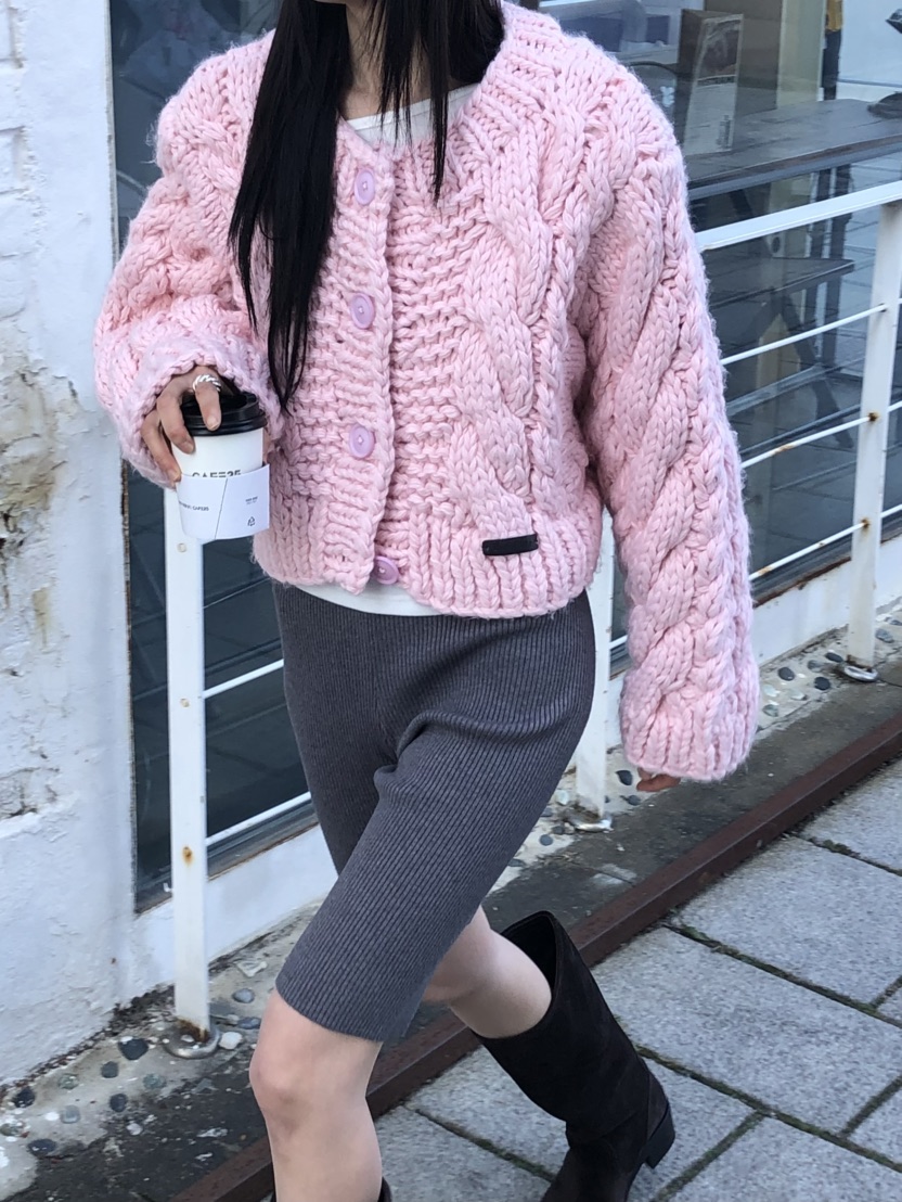 RIDGE-P韓國直郵㊣女士新款推薦休閑熱賣25秋冬人氣職業毛衣RIDGE-P毛衣