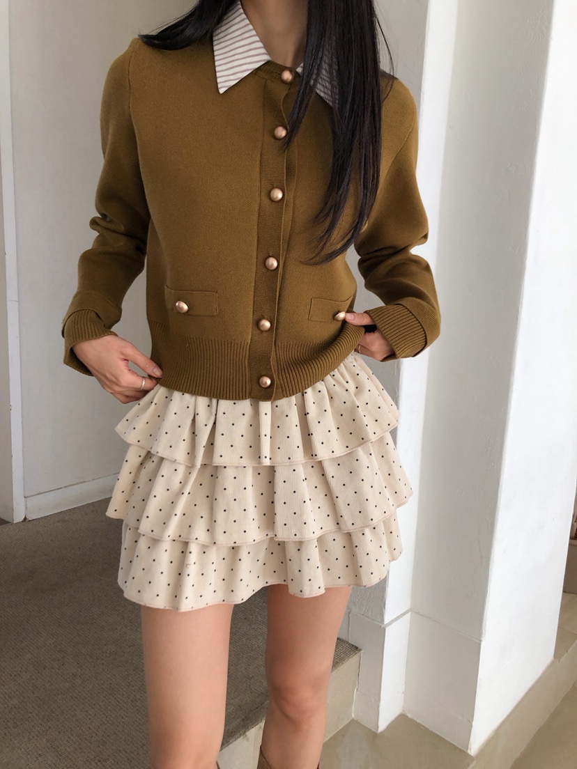 MARKE-P東大門㊣直郵女裝新品職業休閑25秋冬時尚裙褲燈芯絨MARKE-P裙褲