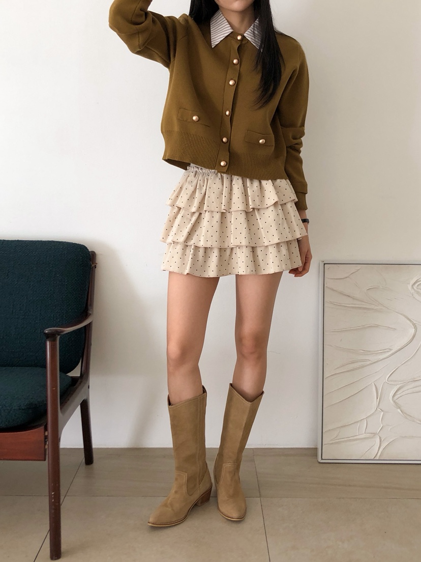 MARKE-P東大門㊣直郵女裝新品職業休閑25秋冬時尚裙褲燈芯絨MARKE-P裙褲