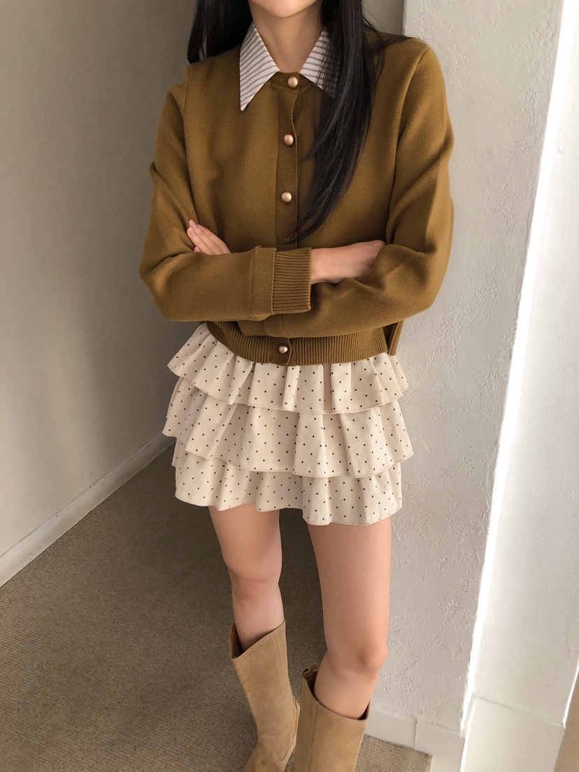 MARKE-P東大門㊣直郵女裝新品職業休閑25秋冬時尚裙褲燈芯絨MARKE-P裙褲