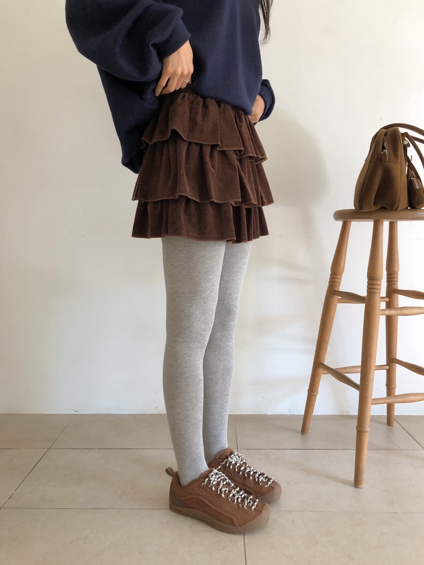 MARKE-P東大門㊣直郵女裝新品職業休閑25秋冬時尚裙褲燈芯絨MARKE-P裙褲