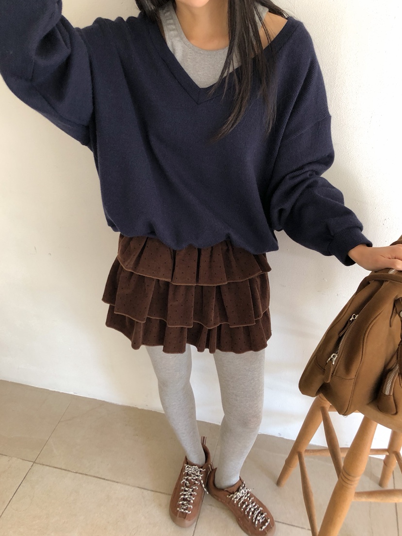 MARKE-P東大門㊣直郵女裝新品職業休閑25秋冬時尚裙褲燈芯絨MARKE-P裙褲