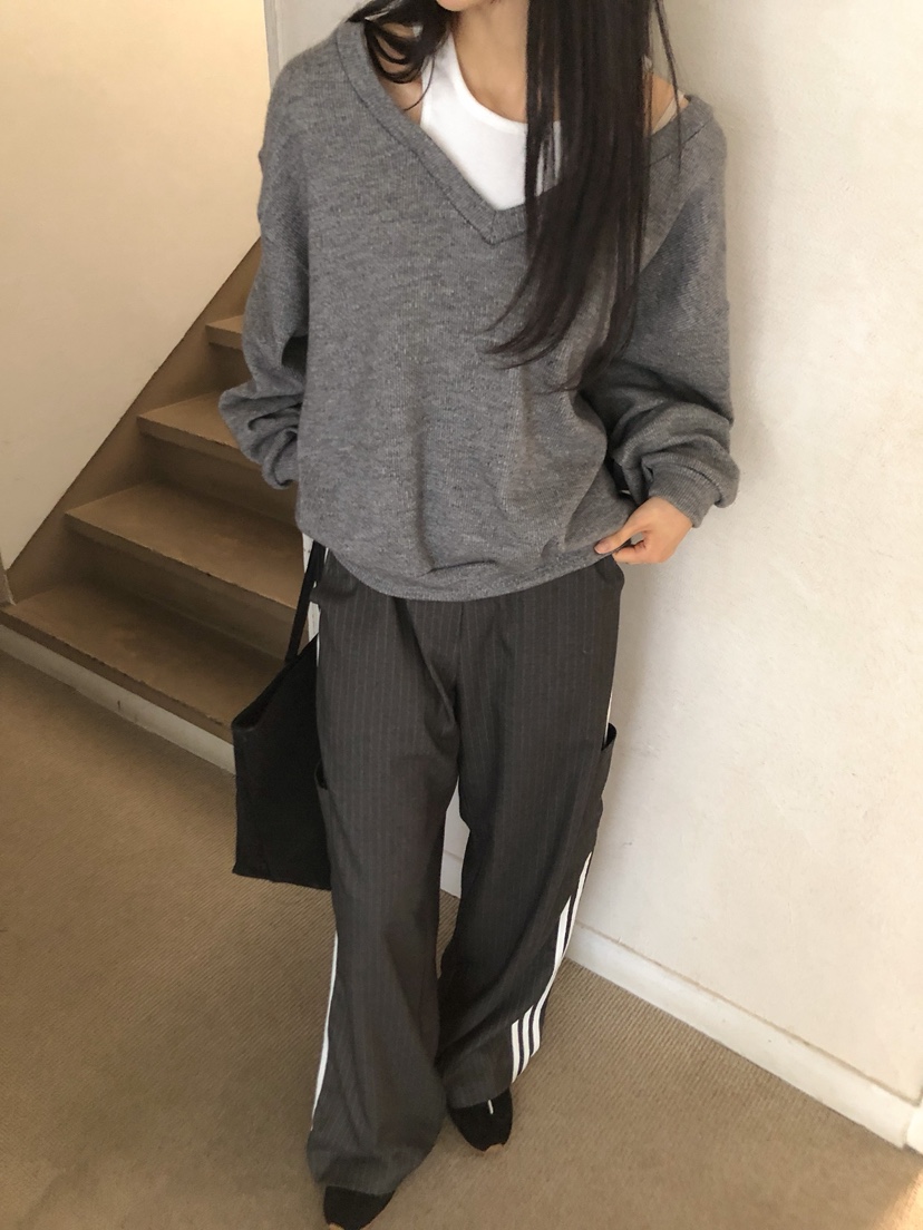 MARKE-P東大門㊣代購女士新品時尚休閑推薦人氣針織衫假兩件MARKE-P針織衫