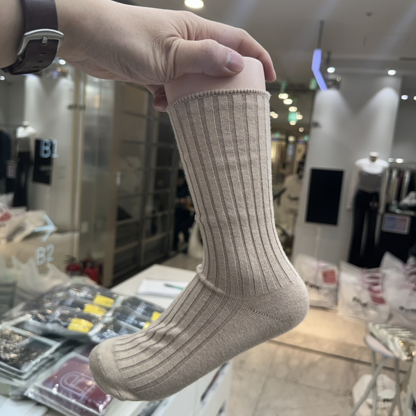 AILEEN韓國直郵㊣女裝新款熱賣時尚推薦人氣職業休閑25秋冬襪子LEJUNEV襪子圖色5