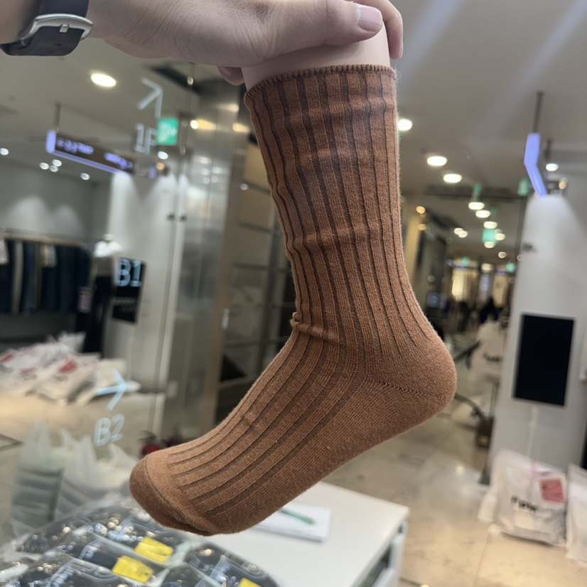 AILEEN韓國直郵㊣女裝新款熱賣時尚推薦人氣職業休閑25秋冬襪子LEJUNEV襪子圖色8