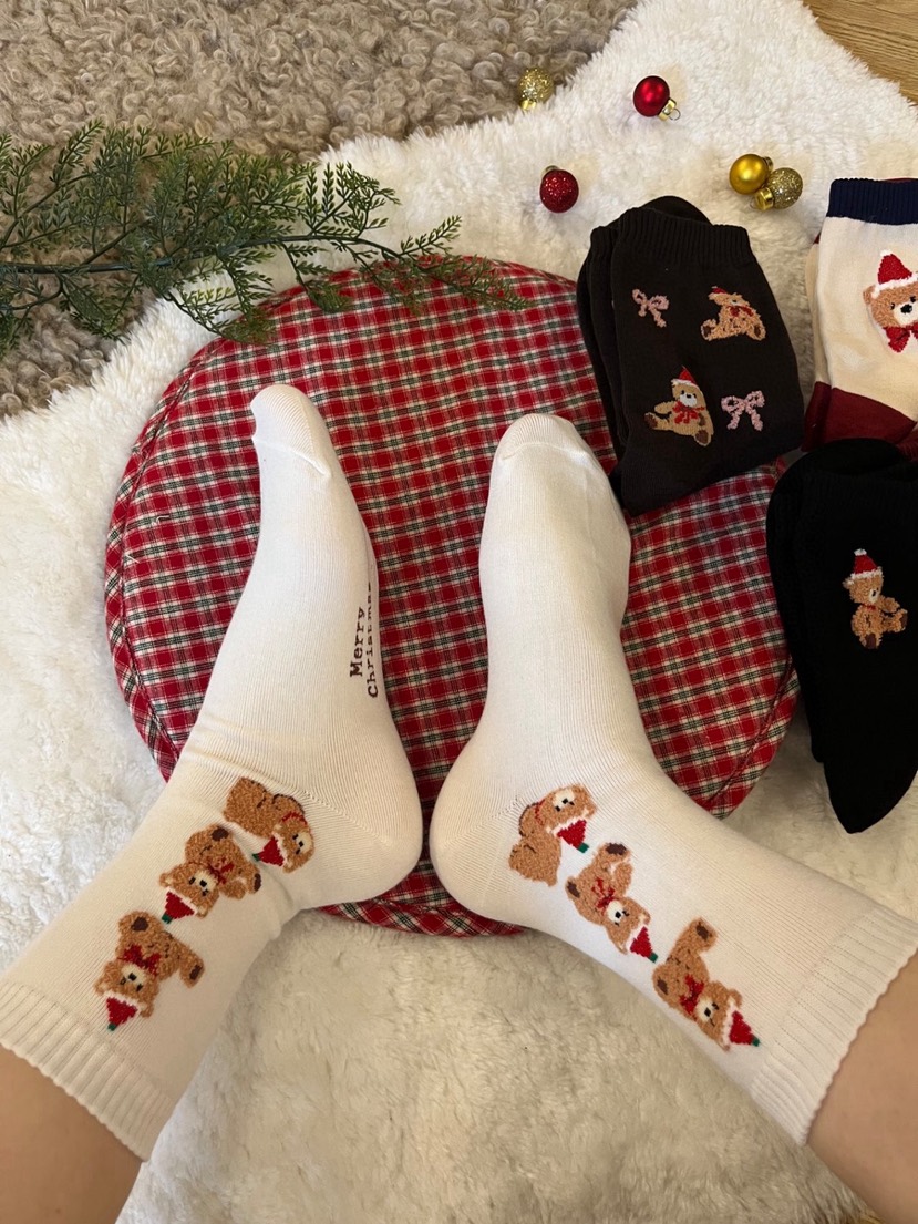 CACTUS-Q東大門㊣實拍女士新款時尚人氣推薦休閑熱賣25秋冬襪子CACTUS十雙起/可混搭襪子圖色1