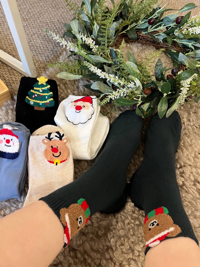 CACTUS-Q東大門㊣實拍女士新品熱賣時尚休閑推薦25秋冬襪子CACTUS十雙起/可混搭襪子圖色3