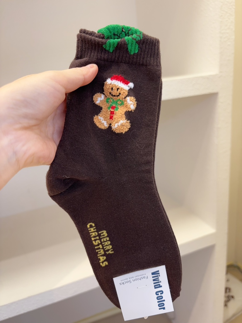 CACTUS-Q東大門㊣直郵女士新品人氣25秋冬休閑時尚職業襪子CACTUS十雙起/可混搭襪子圖色3