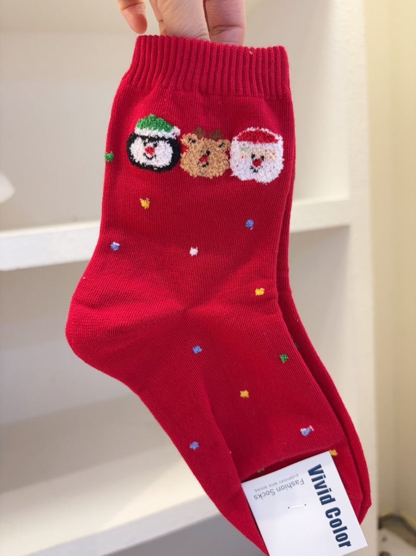 CACTUS-Q東大門㊣直郵女士新款時尚人氣休閑25秋冬熱賣襪子CACTUS十雙起/可混搭襪子圖色3