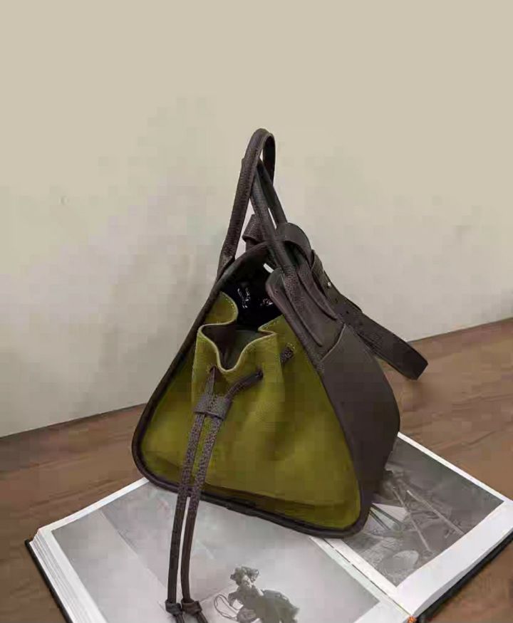 TROUVAILLE東大門㊣直郵女裝新品推薦手拿包腋下包絨面革牛皮TROUVAILLE手拿包/腋下包