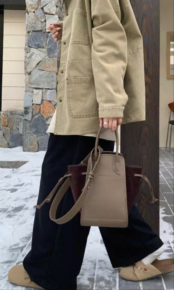 TROUVAILLE東大門㊣直郵女裝新品推薦手拿包腋下包絨面革牛皮TROUVAILLE手拿包/腋下包