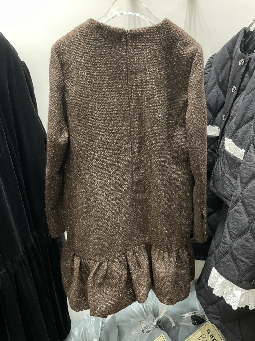 ANNA VERRY-P東大門㊣代購女裝新品時尚職業25秋冬連衣裙ANNA VERRY-P連衣裙