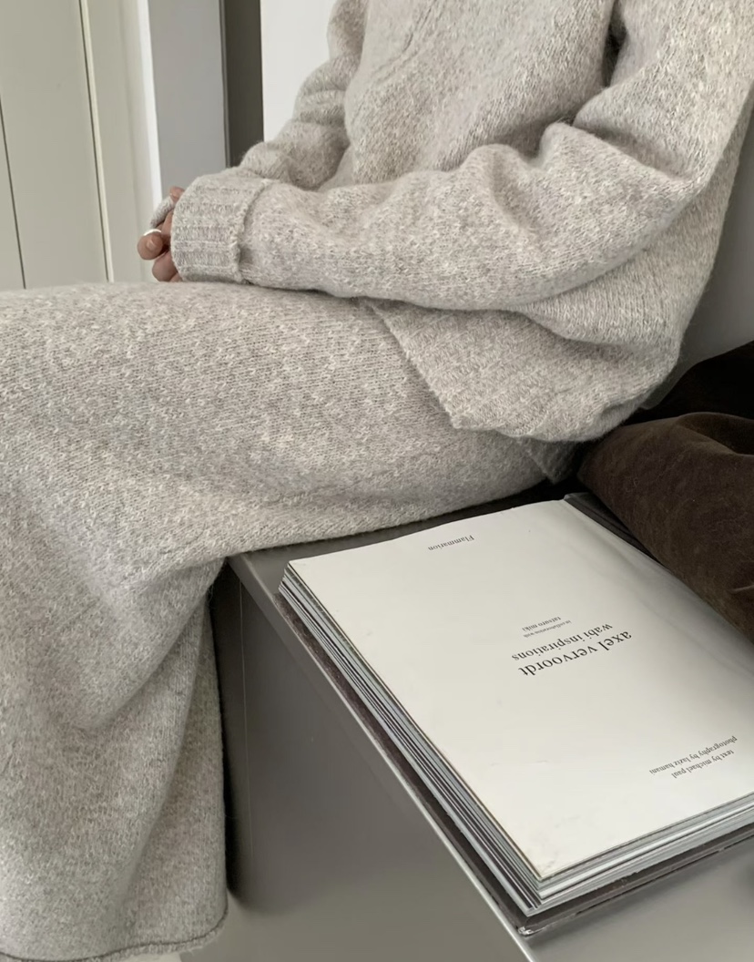 OLA韓國直郵㊣女裝新品推薦人氣時尚熱賣25秋冬職業休閑長裙mellor/OLA長裙