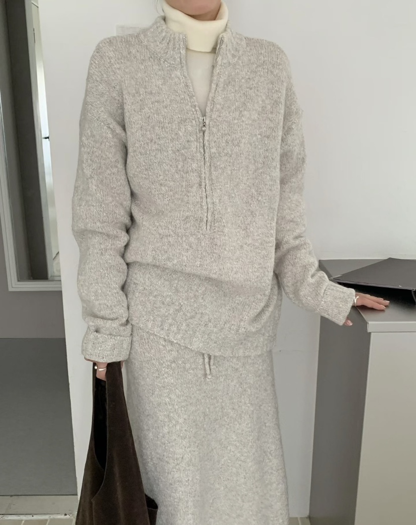 OLA東大門㊣代購女士新款休閑熱賣推薦25秋冬職業時尚針織衫mellor/OLA針織衫