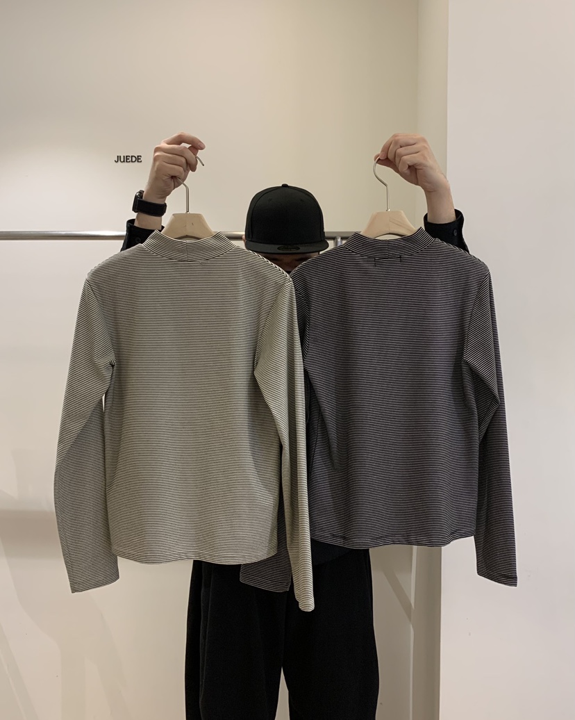 JUEDE東大門㊣直郵女士新款25秋冬長袖T恤JUEDE長袖T恤