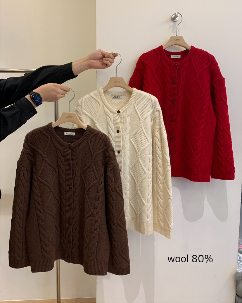 JUEDE韓國直郵㊣女裝新品職業時尚針織衫JUEDE針織衫