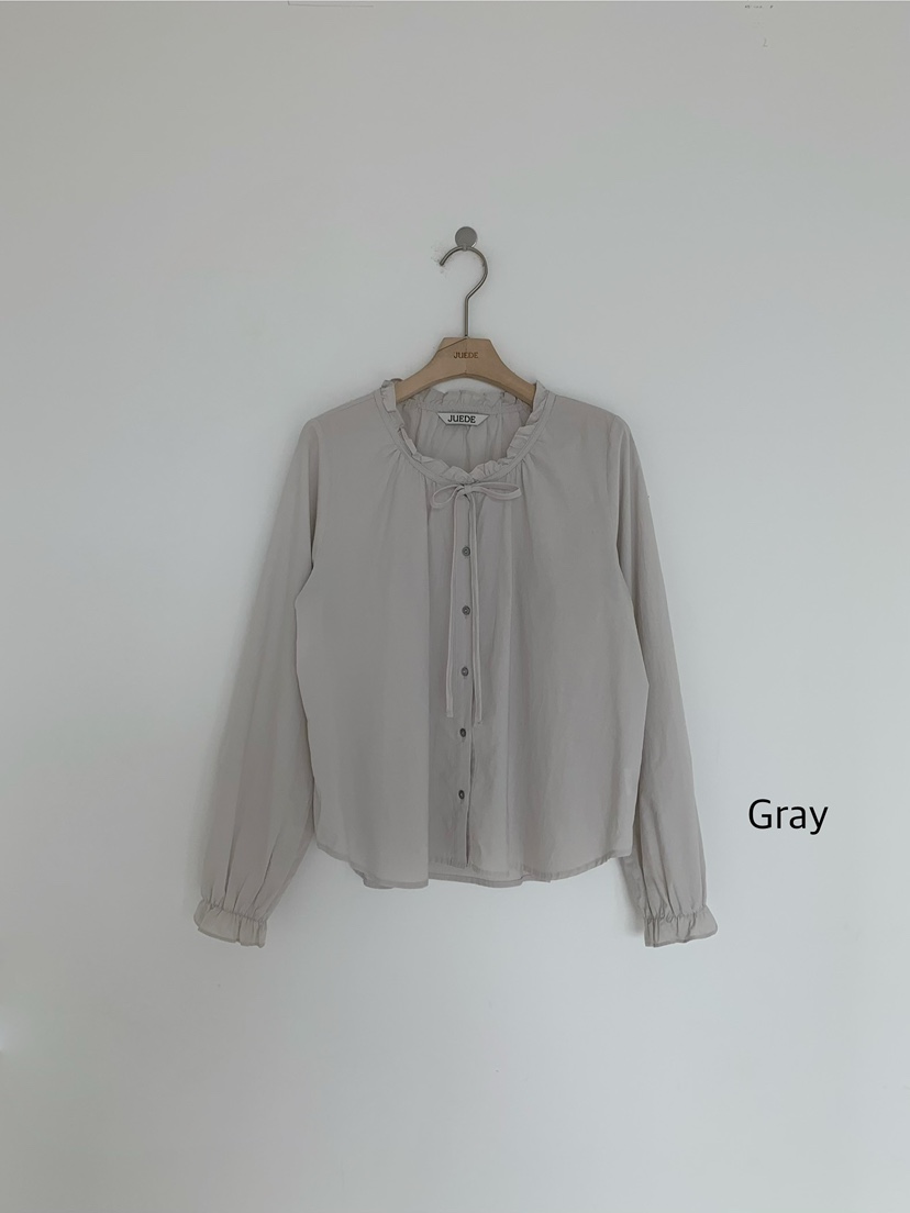 JUEDE東大門㊣代購女裝新款職業襯衫蕾絲衫JUEDE襯衫/蕾絲衫圖色2