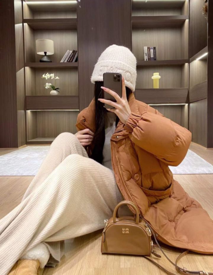 BOBBIE DOLL韓國代購㊣女裝新款時尚職業熱賣休閑長款棉服BOBBIE DOLL長款棉服