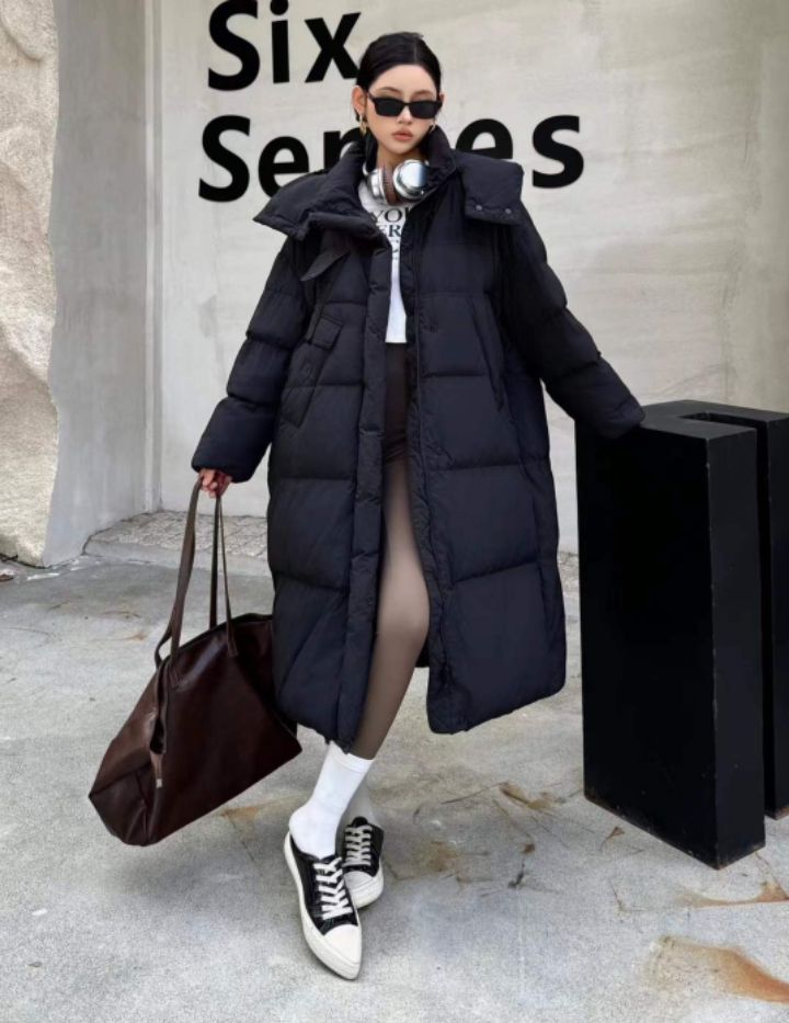 BOBBIE DOLL東大門㊣直郵女裝新款人氣職業推薦熱賣長款棉服BOBBIE DOLL長款棉服圖色1