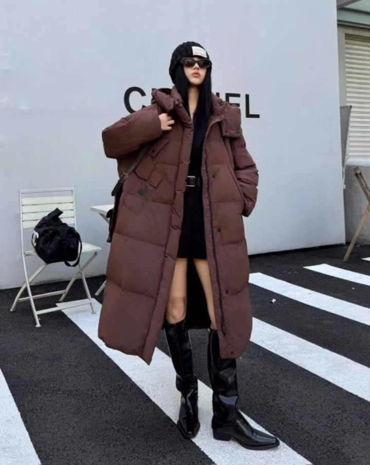 BOBBIE DOLL東大門㊣直郵女裝新款人氣職業推薦熱賣長款棉服BOBBIE DOLL長款棉服圖色3