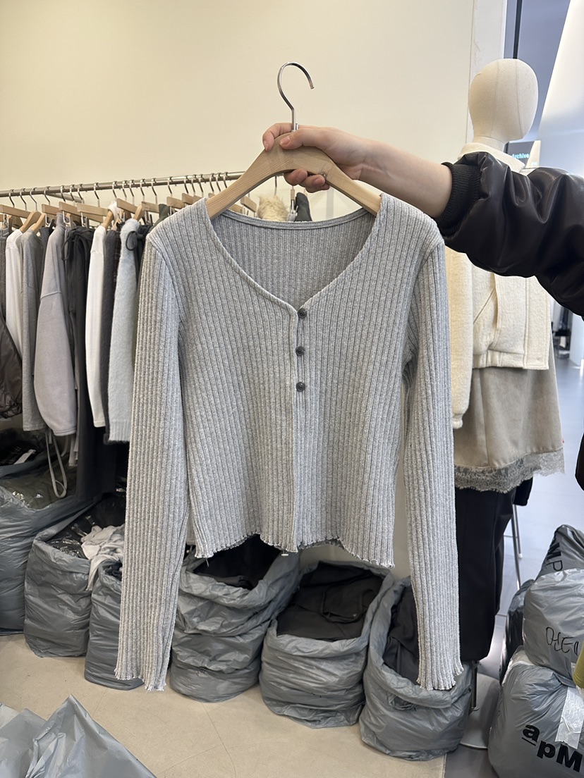 MONDAYMORING韓國直郵㊣女裝新品時尚推薦25秋冬針織衫羊毛衫MONDAYMORING針織衫圖色1