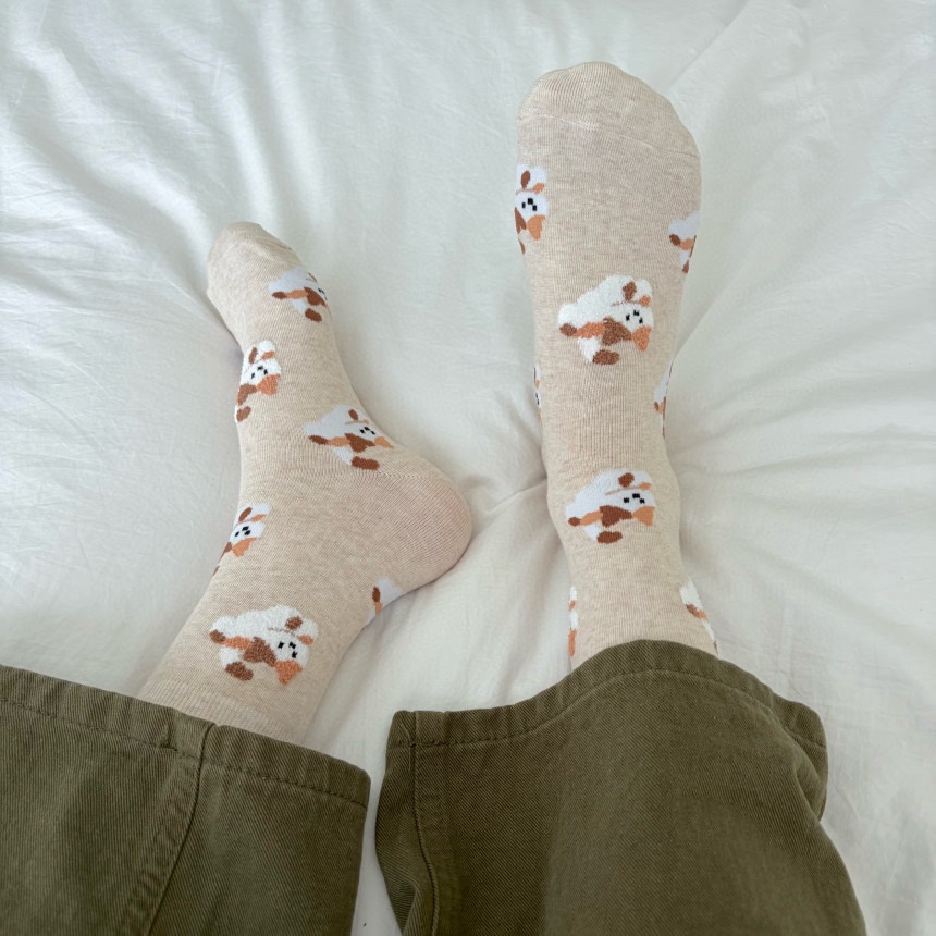 CACTUS-Q韓國代購㊣女裝新品職業人氣熱賣推薦休閑時尚襪子CACTUS十雙起/可混搭襪子圖色1