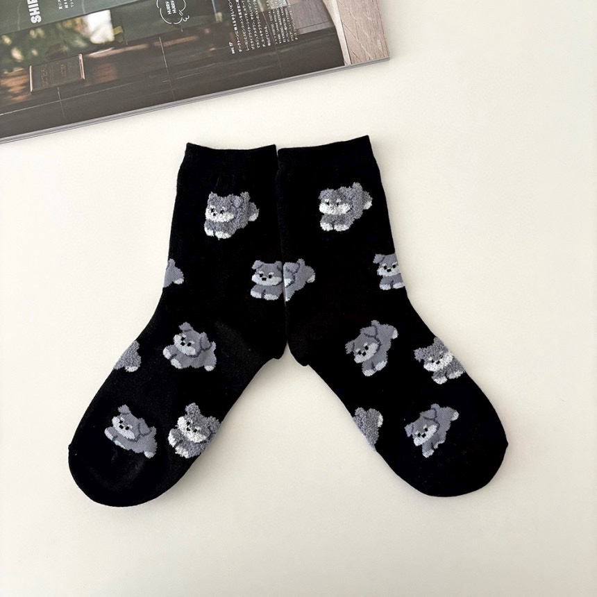 CACTUS-Q韓國代購㊣女裝新品職業人氣熱賣推薦休閑時尚襪子CACTUS十雙起/可混搭襪子圖色5