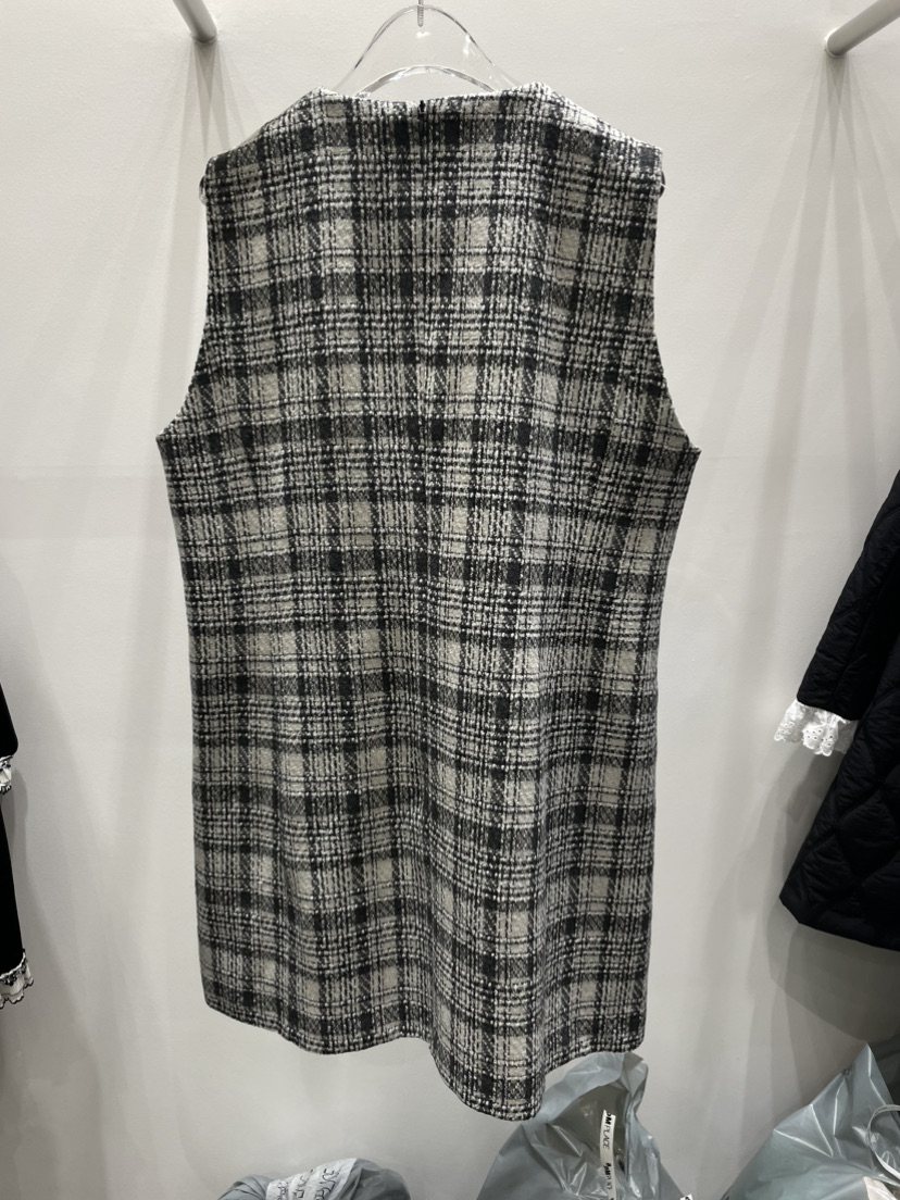 ANNA VERRY-P韓國直郵㊣女裝新款推薦時尚25秋冬連衣裙口袋ANNA VERRY-P連衣裙