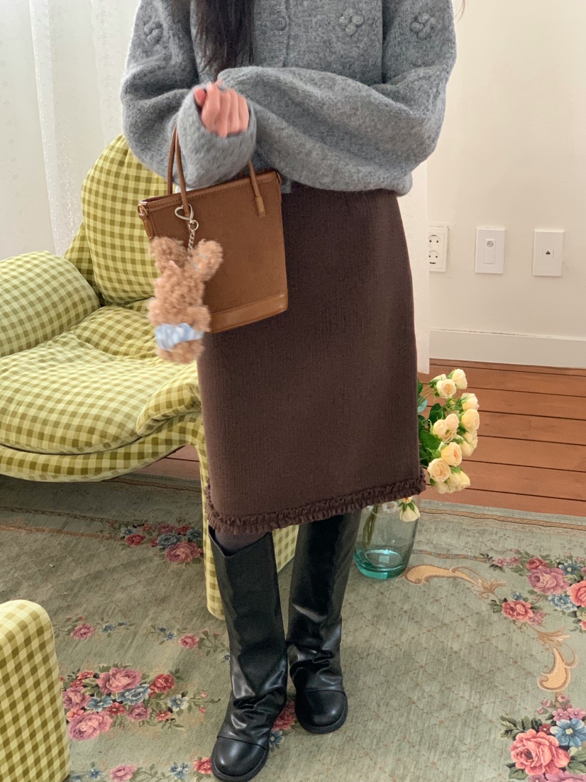 BEFORE SUNRISE韓國直郵㊣女士新品職業人氣時尚半身裙中短裙BEFORE SUNRISE半身裙/中短裙