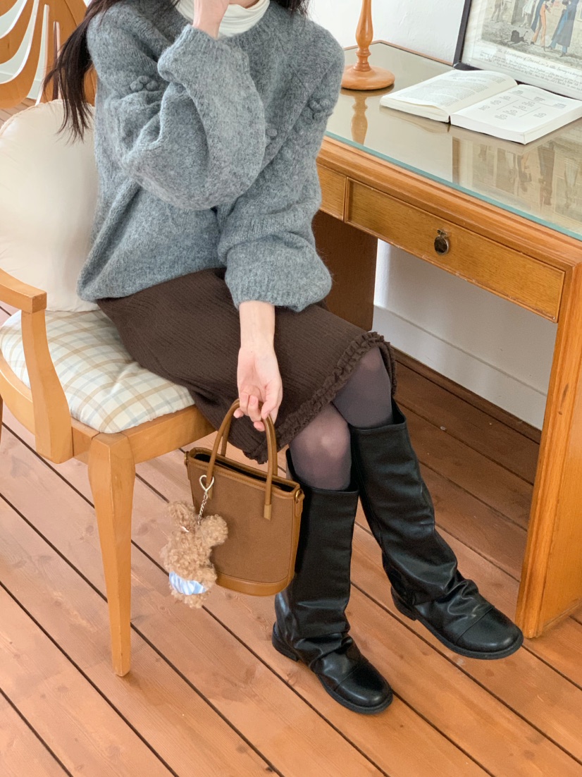 BEFORE SUNRISE韓國直郵㊣女士新品職業人氣時尚半身裙中短裙BEFORE SUNRISE半身裙/中短裙