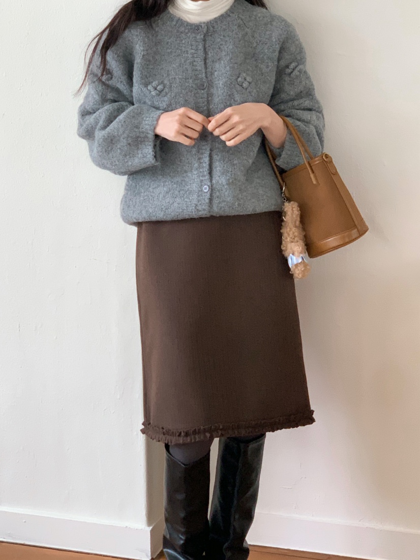 BEFORE SUNRISE韓國直郵㊣女士新品職業人氣時尚半身裙中短裙BEFORE SUNRISE半身裙/中短裙