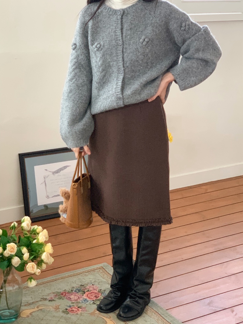 BEFORE SUNRISE韓國直郵㊣女士新品職業人氣時尚半身裙中短裙BEFORE SUNRISE半身裙/中短裙