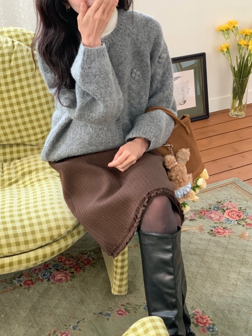 BEFORE SUNRISE韓國直郵㊣女士新品職業人氣時尚半身裙中短裙BEFORE SUNRISE半身裙/中短裙