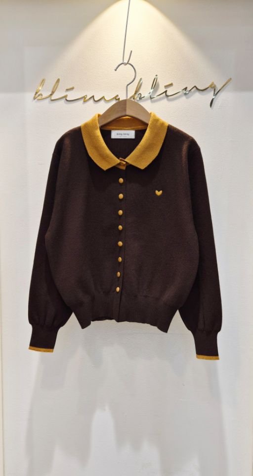 RICO東大門㊣代購女裝新品職業推薦熱賣時尚25秋冬休閑針織衫bling bling/RICO針織衫圖色1