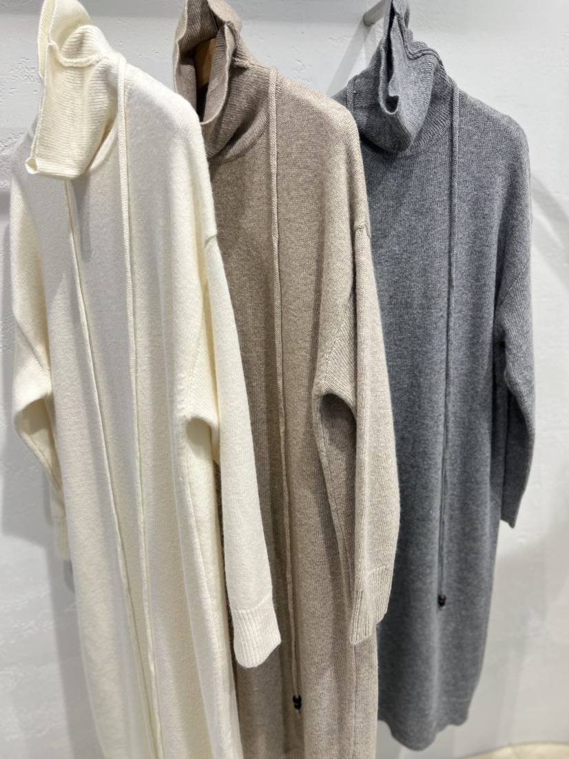 OLA東大門㊣直郵女士新款職業時尚25秋冬休閑推薦連衣裙高領mellor/OLA連衣裙