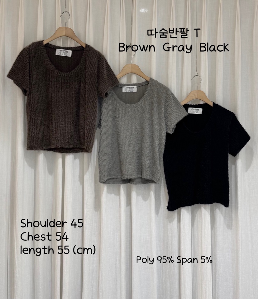 COKKIRI韓國代購㊣女裝新款時尚休閑熱賣25秋冬人氣T恤保暖COKKIRIT恤