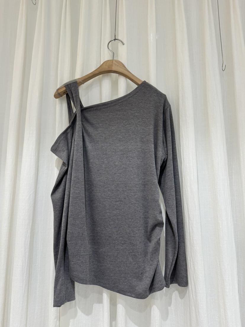 COKKIRI韓國代購㊣女士新品25秋冬人氣熱賣休閑職業長袖T恤COKKIRI長袖T恤