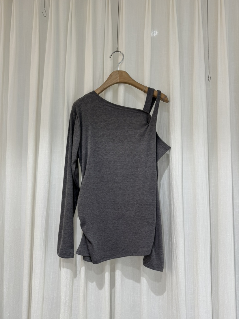 COKKIRI韓國代購㊣女士新品25秋冬人氣熱賣休閑職業長袖T恤COKKIRI長袖T恤圖色1