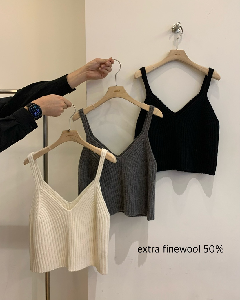 JUEDE東大門㊣直郵女裝新品職業吊帶背心JUEDE吊帶/背心