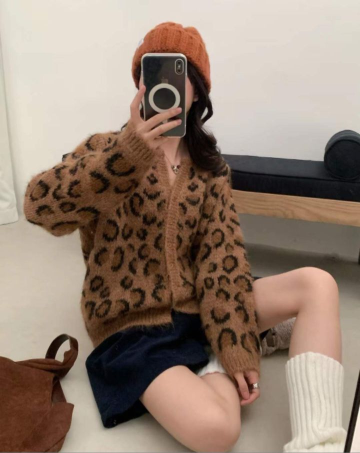 BOBBIE DOLL東大門㊣直郵女士新款休閑時尚25秋冬人氣毛衣BOBBIE DOLL毛衣圖色1