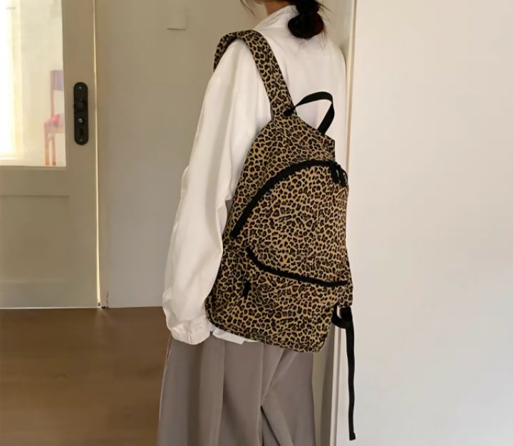 TROUVAILLE韓國直郵㊣女士新品休閑熱賣人氣時尚25秋冬雙肩背包TROUVAILLE雙肩背包