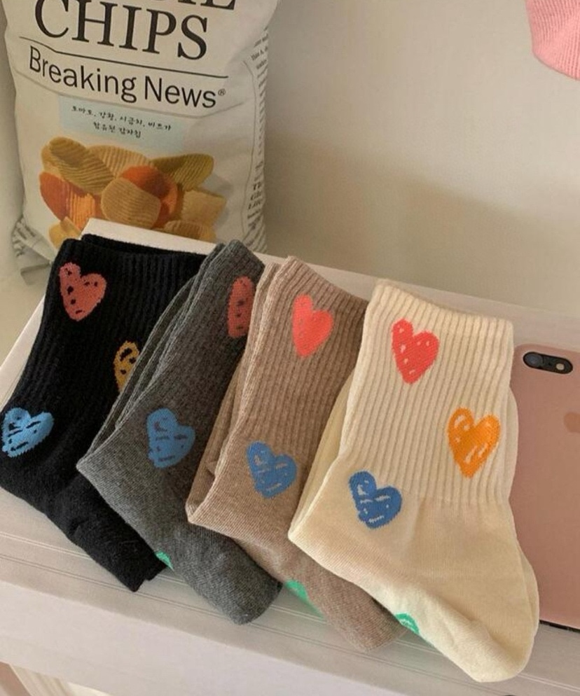 CACTUS-Q東大門㊣直郵女裝新款25秋冬熱賣職業休閑時尚襪子CACTUS十雙起/可混搭襪子