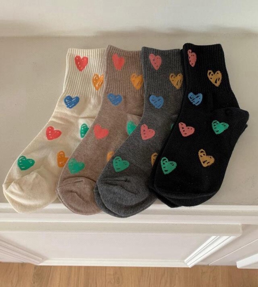 CACTUS-Q東大門㊣直郵女裝新款25秋冬熱賣職業休閑時尚襪子CACTUS十雙起/可混搭襪子