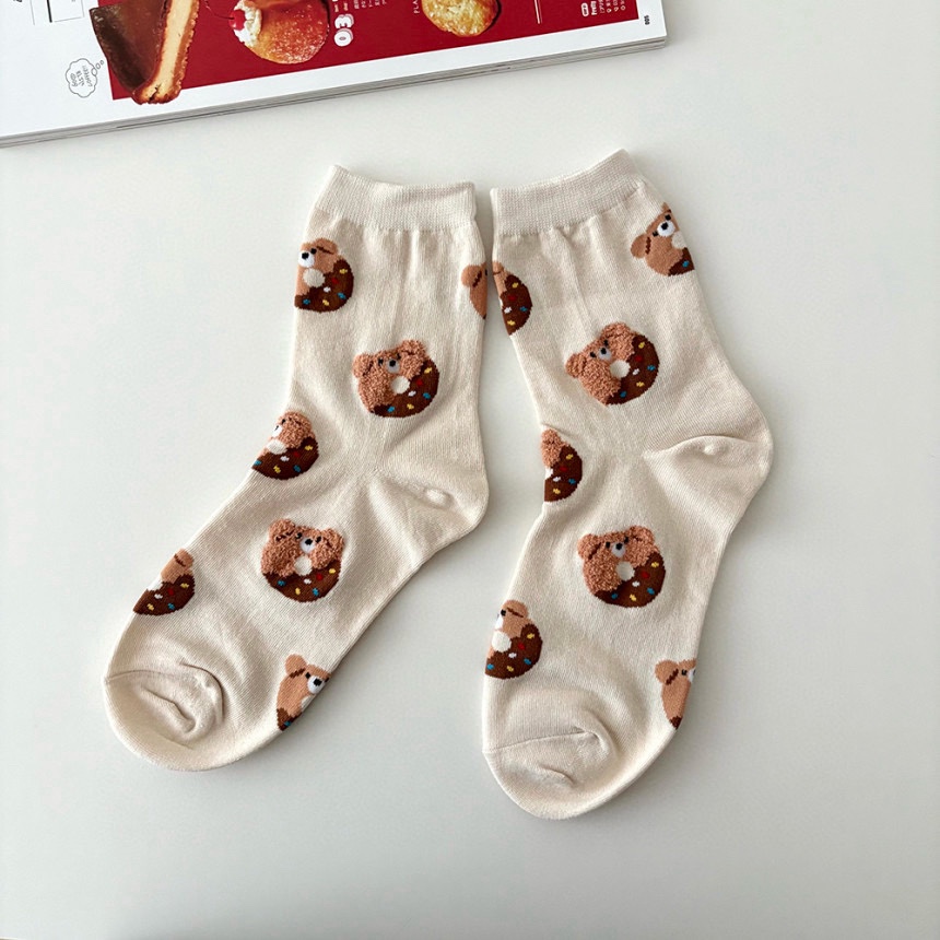 CACTUS-Q東大門㊣代購女裝新品職業25秋冬推薦人氣熱賣襪子CACTUS十雙起/可混搭襪子圖色2