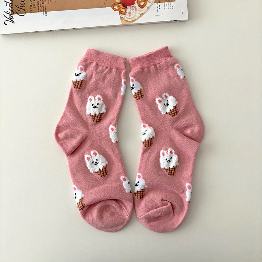 CACTUS-Q東大門㊣代購女裝新品職業25秋冬推薦人氣熱賣襪子CACTUS十雙起/可混搭襪子圖色3