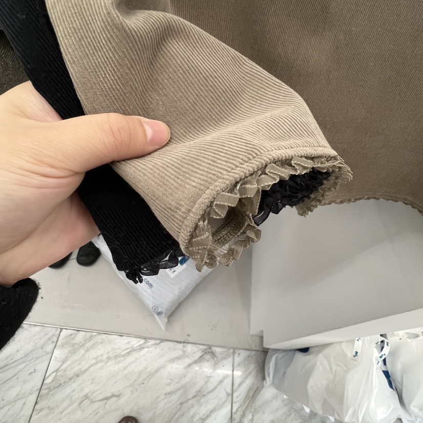 BREATHE韓國代購㊣女士新款時尚人氣職業半身裙中短裙燈芯絨BREATHE半身裙/中短裙